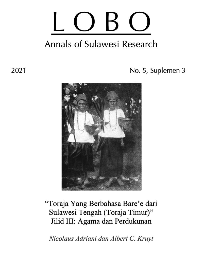 					View Vol. 5 No. S3 (2021): Toraja Yang Berbahasa Bare’e dari  Sulawesi Tengah (Toraja Timur) Jilid III: Agama dan Perdukunan
				